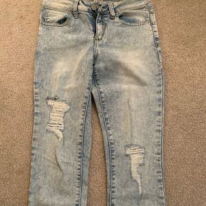 Distressed Jeans
